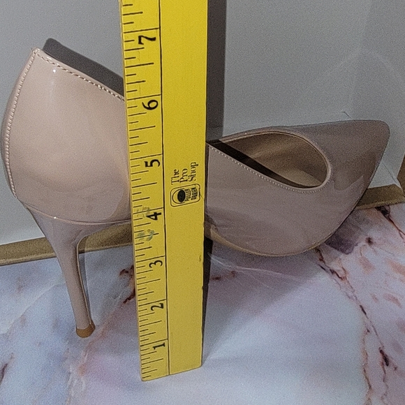 Elisabet Tang Women's  Pointed Toe High Heels Party Stilettos Nude New in Box - Picture 7 of 16
